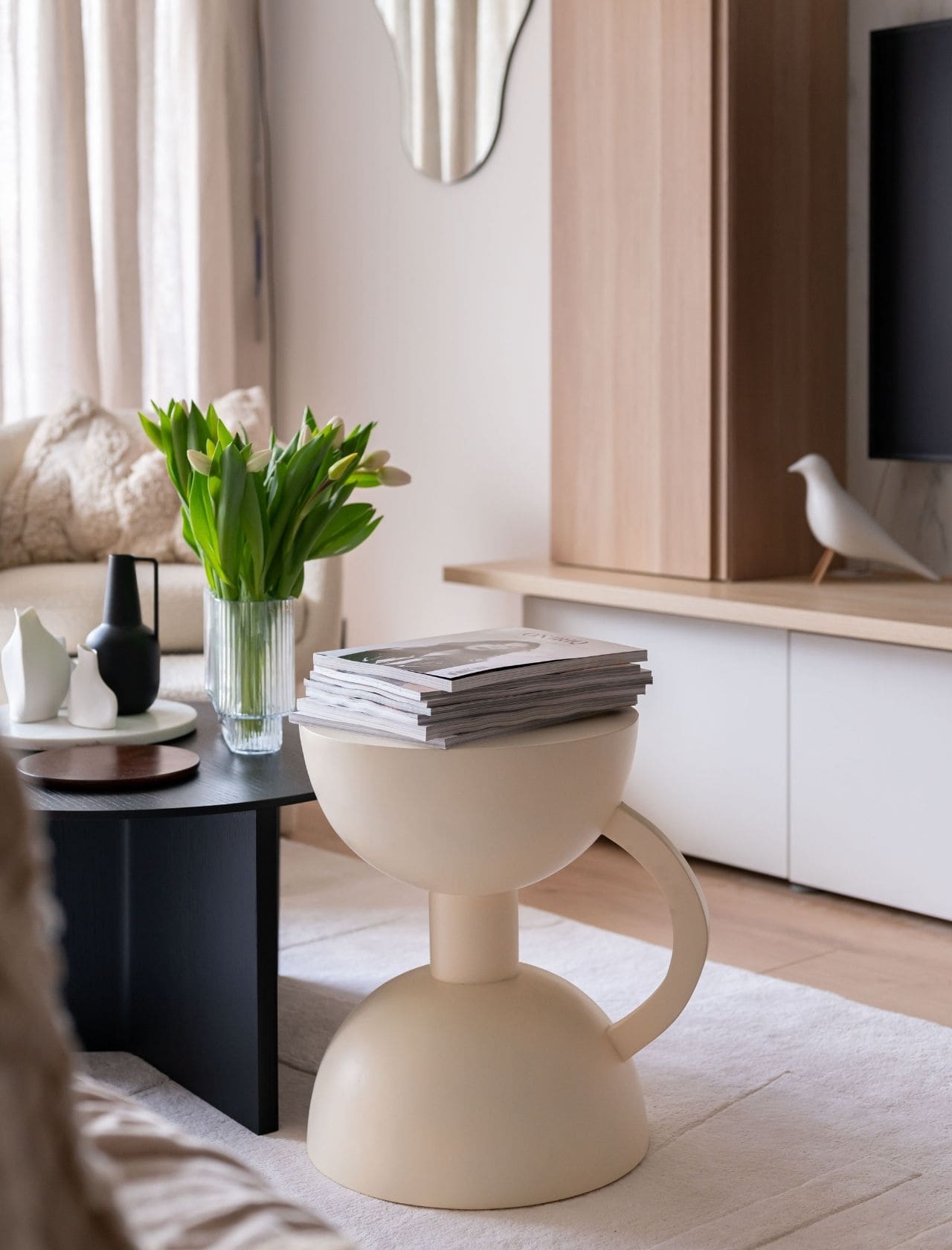 Métamorphose appartement à Boulogne dans le style Hotêl Chic