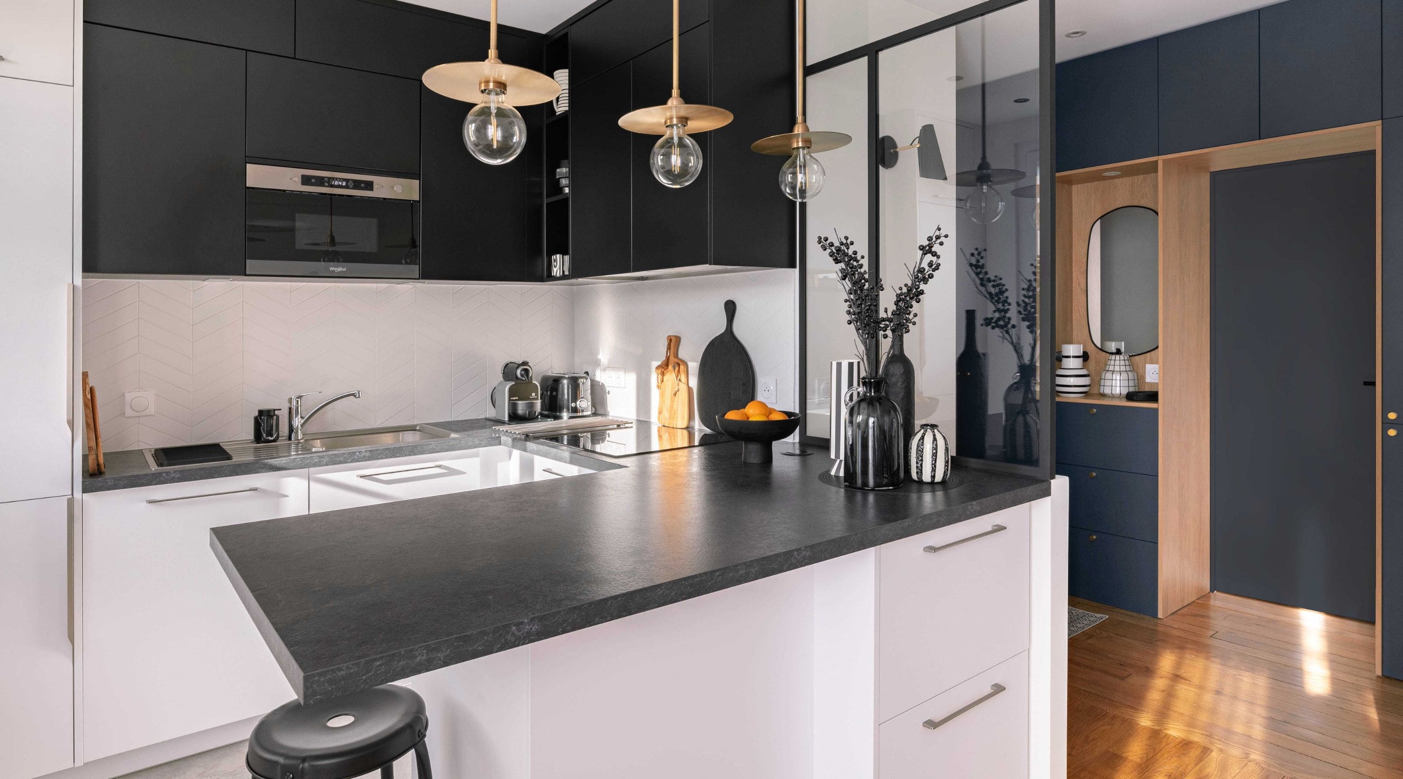 Rénovation d'intérieur à Levallois-Perret : Minimal Luxe