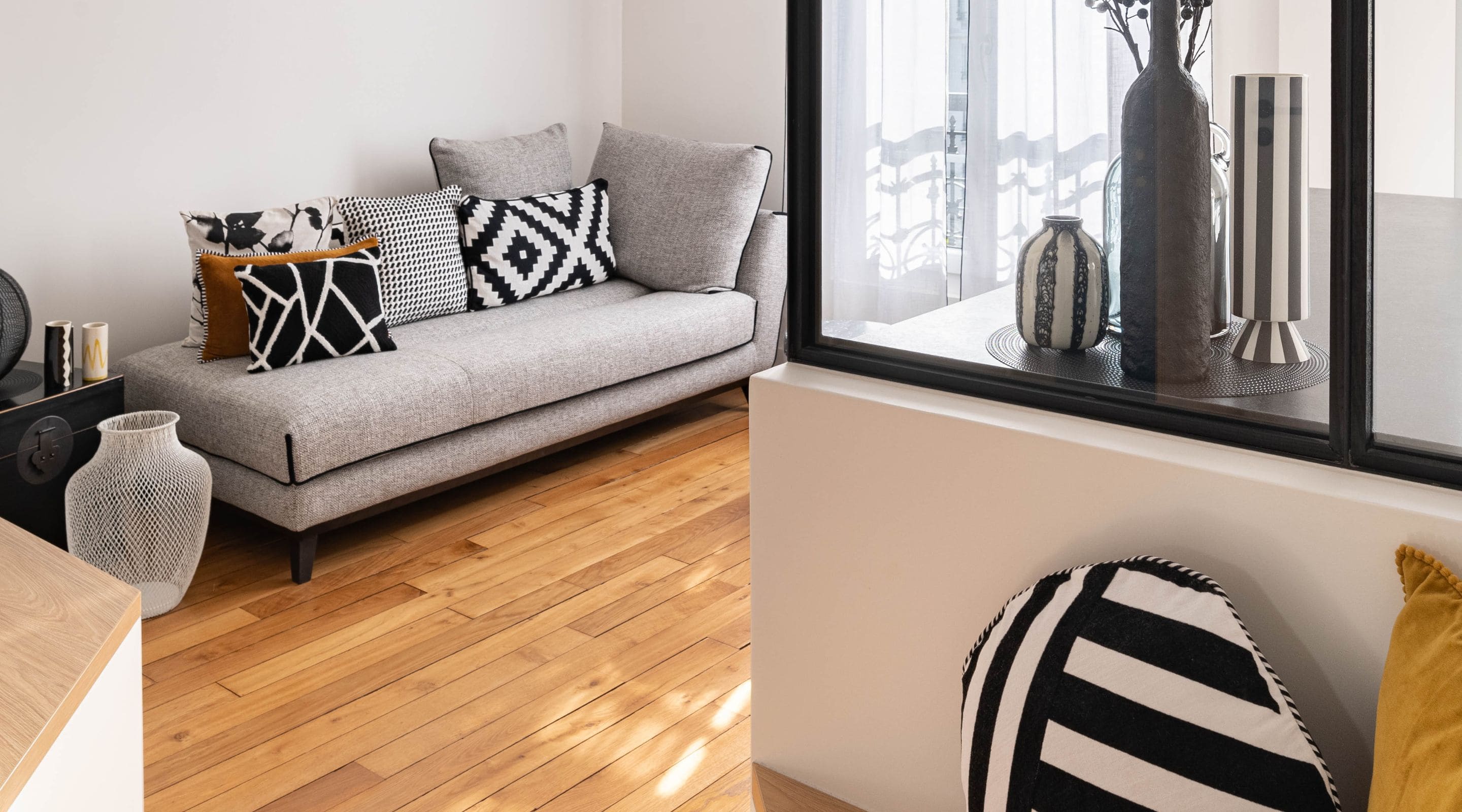 Rénovation d'intérieur à Levallois-Perret : Minimal Luxe