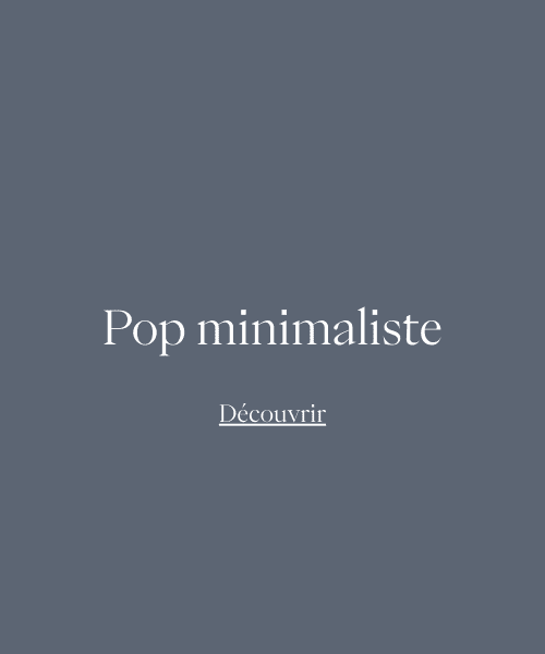 Pop minimaliste